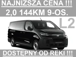 Czarny Nowe 2025 Toyota Proace Verso Kombi | 151 260 zł (Dość drogi)
