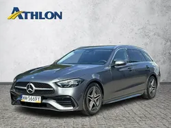 Szary (metalik) Używany 2021 Mercedes C200 Kombi | 163 600 zł