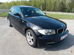Czarny Używany 2008 BMW 116 Hatchback | 13 999 zł (Uczciwa cena)