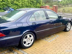 Granatowy Używany 2003 Mercedes S500 Sedan/Limuzyna | 22 900 zł