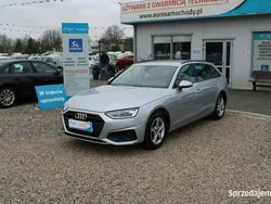 Srebrny Używany 2021 Audi A4 Kombi | 94 899 zł (Dość drogi)