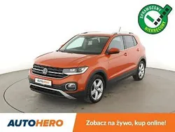 Pomarańczowy Używany 2021 VW T-Cross Style SUV | 76 500 zł (Dobra cena)