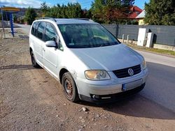 Srebrny Używany 2004 VW Touran Minivan | 4500 zł (Dobra cena)