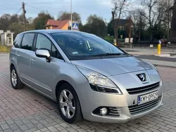 Srebrny Używany 2010 Peugeot 5008 Minivan | 19 490 zł