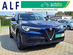 Niebieski Używany 2018 Alfa Romeo Stelvio Super SUV | 69 900 zł (Super Cena)
