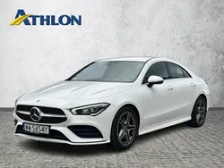 Biały Używany 2021 Mercedes CLA200 Sedan/Limuzyna | 142 900 zł (Uczciwa cena)
