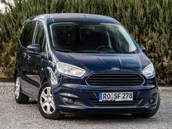 Niebieski Używany 2015 Ford Tourneo Courier Minivan | 28 900 zł