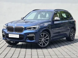 Phytonic blue metallic metalizowany Używany 2018 BMW X3 M Sport SUV | 179 900 zł