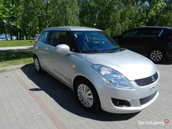 Srebrny Używany 2013 Suzuki Swift Hatchback | 21 900 zł (Dobra cena)