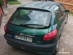 Zielony Używany 2001 Peugeot 206 Hatchback | 2000 zł (Uczciwa cena)