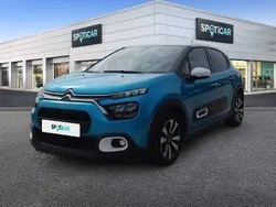 Niebieski Używany 2023 Citroën C3 PureTech Hatchback | 57 900 zł (Uczciwa cena)