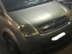 Srebrny Używany 2003 Opel Meriva Minivan | 4700 zł (Drogi)