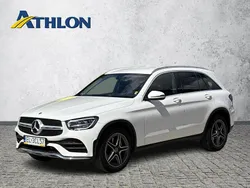 Biały Używany 2021 Mercedes GLC220 SUV | 167 000 zł (Dobra cena)