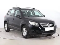 Czarny Używany 2009 VW Tiguan SUV | 26 999 zł