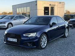 Niebieski ciemny (metalik) Używany 2019 Audi A4 S-Line Sedan/Limuzyna | 94 900 zł (Dość drogi)