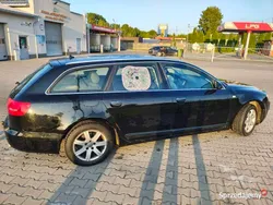 Czarny Używany 2007 Audi A6 Kombi | 9999 zł