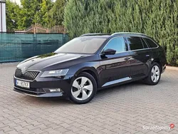 Czarny Używany 2016 Skoda Superb Kombi | 67 900 zł (Uczciwa cena)