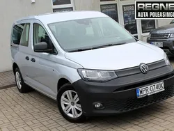 Srebrny Używany 2021 VW Caddy Minivan | 77 900 zł (Uczciwa cena)