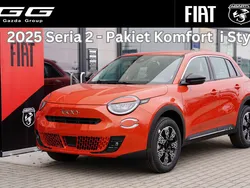 Lakier metalizowany pomarańczowy sole Nowe 2025 Fiat 600 SUV | 91 446 zł (Uczciwa cena)