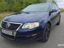 Granatowy Używany 2008 VW Passat Kombi | 9500 zł (Dość drogi)