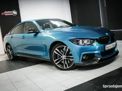 Niebieski Używany 2017 BMW 430 Sport Line Coupe | 113 900 zł (Dość drogi)