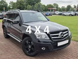 Czarny Używany 2008 Mercedes GLK280 SUV | 42 800 zł
