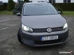Szary Używany 2011 VW Touran Minivan | 28 700 zł (Uczciwa cena)