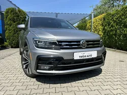 Srebrny (metalik) Używany 2019 VW Tiguan Allspace R-line SUV | 129 800 zł (Uczciwa cena)