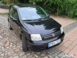 Czarny Używany 2008 Fiat Panda Hatchback | 9900 zł (Uczciwa cena)