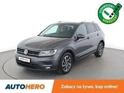 Szary Używany 2018 VW Tiguan SUV | 65 300 zł (Dobra cena)