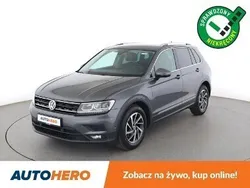 Szary Używany 2018 VW Tiguan SUV | 76 400 zł (Uczciwa cena)