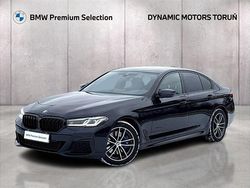 Czarny carbon metalizowany Używany 2020 BMW 540 Shadowline Sedan/Limuzyna | 239 000 zł