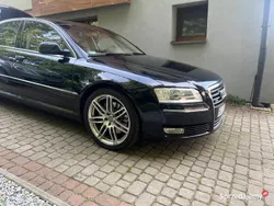 Czarny Używany 2008 Audi A8 Ambiente Sedan/Limuzyna | 49 000 zł