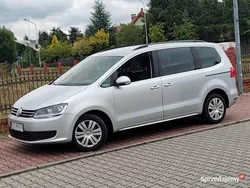 Srebrny Używany 2013 VW Sharan Minivan | 41 400 zł (Dość drogi)