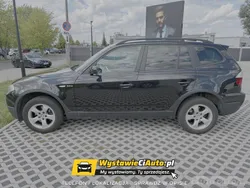 Czarny Używany 2008 BMW X3 SUV | 24 500 zł (Uczciwa cena)