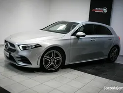 Srebrny Używany 2021 Mercedes A180 AMG Hatchback | 109 900 zł (Uczciwa cena)