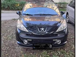 Czarny Używany 2008 Peugeot 207 Hatchback | 14 400 zł (Dość drogi)
