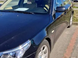 Czarny Używany 2006 BMW 525 Kombi | 25 000 zł (Dość drogi)