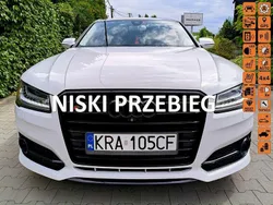 Biały (metalik, perła) Używany 2018 Audi A8 Sedan/Limuzyna | 145 900 zł