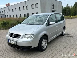 Srebrny Używany 2004 VW Touran Minivan | 6999 zł (Uczciwa cena)
