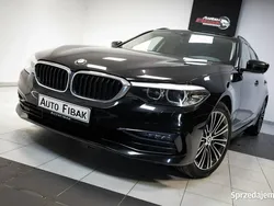 Czarny Używany 2019 BMW 520 Sport Line Kombi | 109 900 zł (Uczciwa cena)
