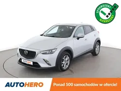 Szary Używany 2018 Mazda CX-3 SUV | 63 900 zł (Dobra cena)