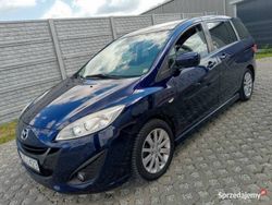 Niebieski Używany 2010 Mazda 5 Minivan | 19 900 zł