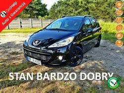 Czarny Używany 2012 Peugeot 207 Family Kombi | 12 990 zł