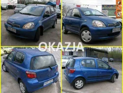 Niebieski (metalik, perła) Używany 2002 Toyota Yaris Hatchback | 8999 zł (Dość drogi)