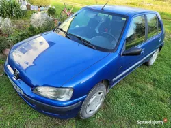 Niebieski Używany 1996 Peugeot 106 Hatchback | 2800 zł