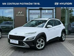 Biały (metalik) Używany 2021 Hyundai Kona SUV | 84 500 zł (Dobra cena)