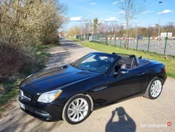 Czarny Używany 2016 Mercedes SLK300 Kabriolet | 99 900 zł