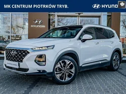 Biały (metalik) Używany 2019 Hyundai Santa Fe SUV | 117 900 zł (Uczciwa cena)