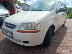 Biały Używany 2004 Chevrolet Aveo Hatchback | 1990 zł (Dobra cena)